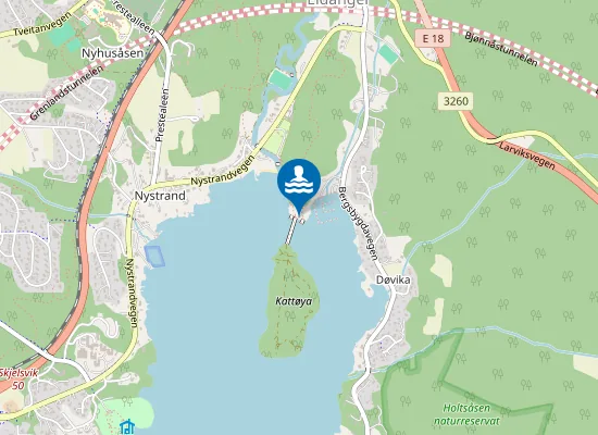 Map of Olavsberget