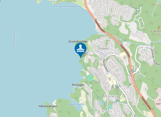 Map of Solstrand