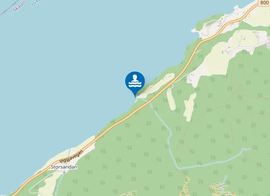 Map of Grønnlandskjæret