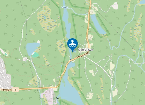 Map of Fløyta