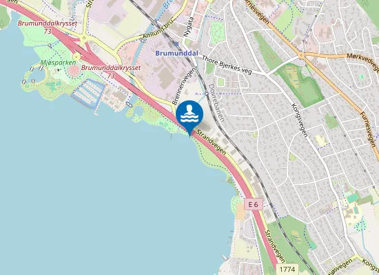 Map of Nerkvernstranda