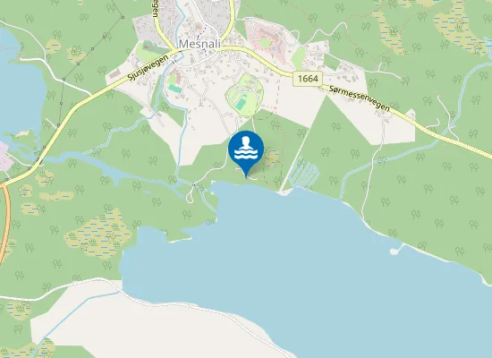 Map of Mattisvollen