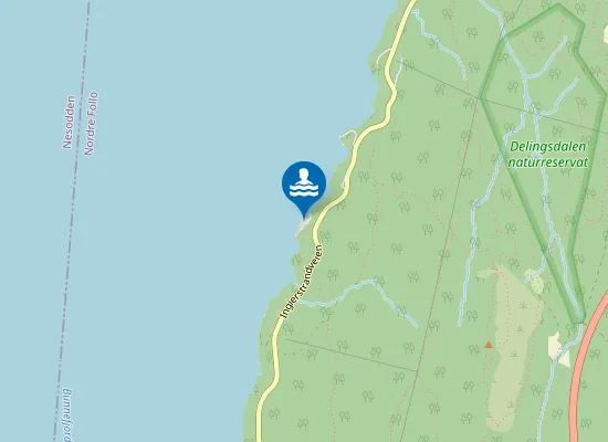 Map of Mjølsekken