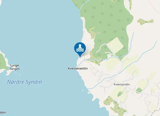 Map of Søvelsteinsanden