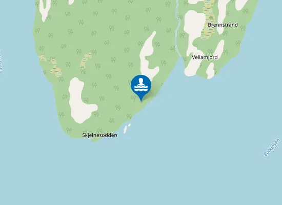 Map of Skjelneslandet