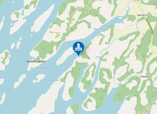 Map of Minneslandet