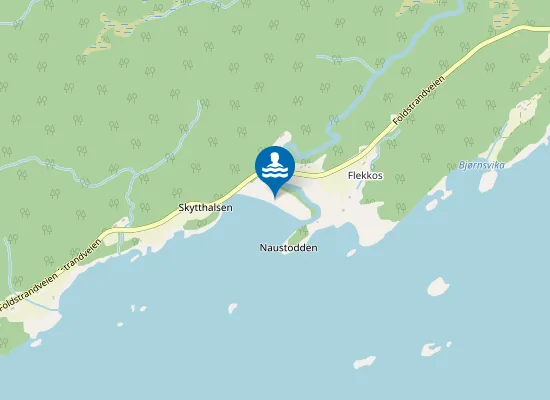 Map of Storsanden