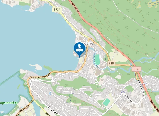 Map of Grandeparken
