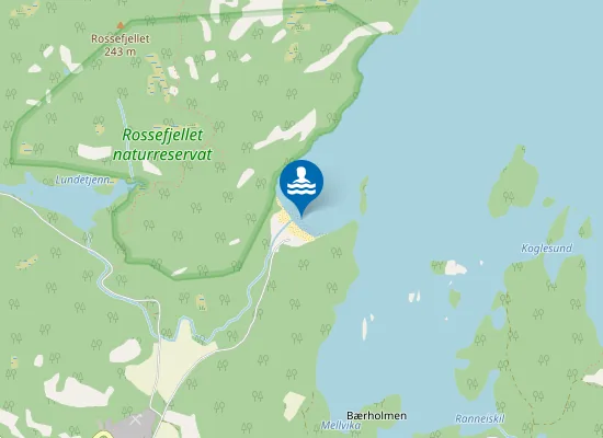 Map of Lundesanden