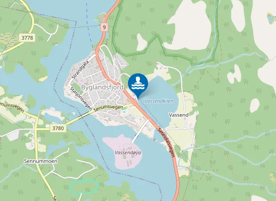 Map of Danskeleiren