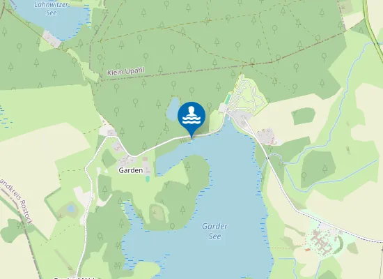 Map of GARDER SEE GARDEN