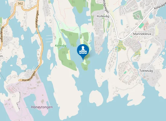 Map of Kollavågen