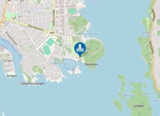Map of Bertesbukta