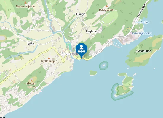 Map of Handelslagsfjøro