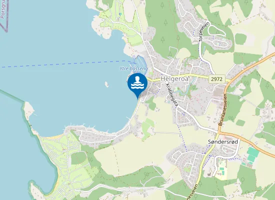 Map of Langholtstranda