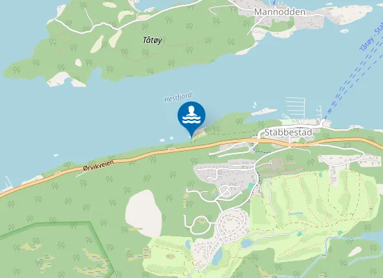 Map of Vestre Stabbestad
