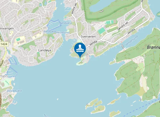 Map of Hvamodden