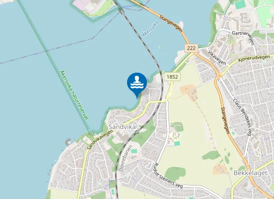 Map of Sandvikastranda