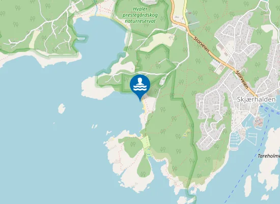 Map of Storesand