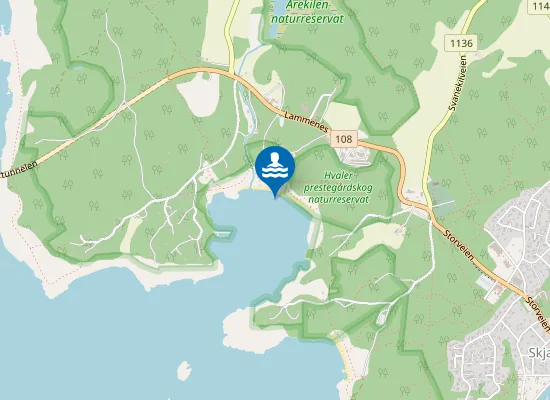 Map of Ørekroken