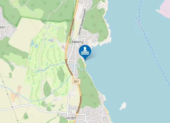Map of Jordestranda