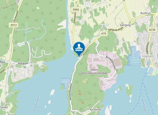 Map of Torvesanden