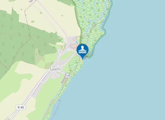 Map of KUMMEROWER SEE SALEM