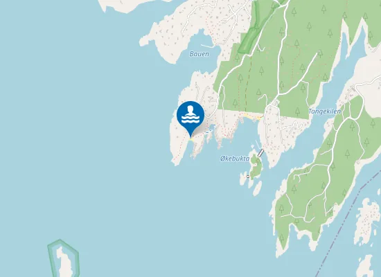 Map of Bergsmarkstranda