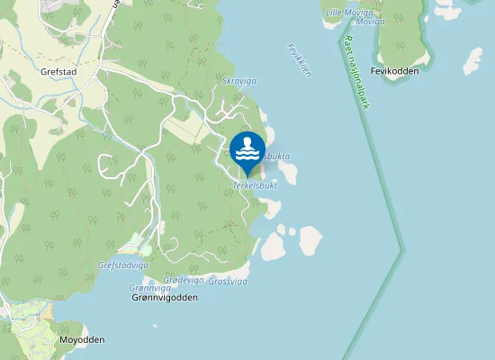 Map of Terkelsbukt