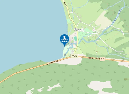 Map of Strovik Bukta