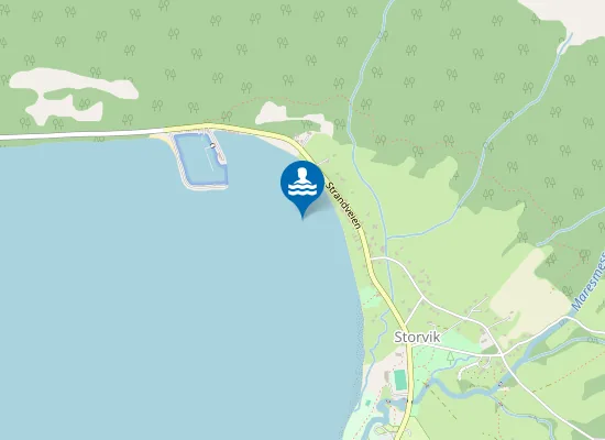 Map of Storvik bukta