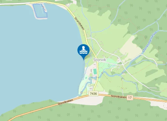 Map of Storvikbukta