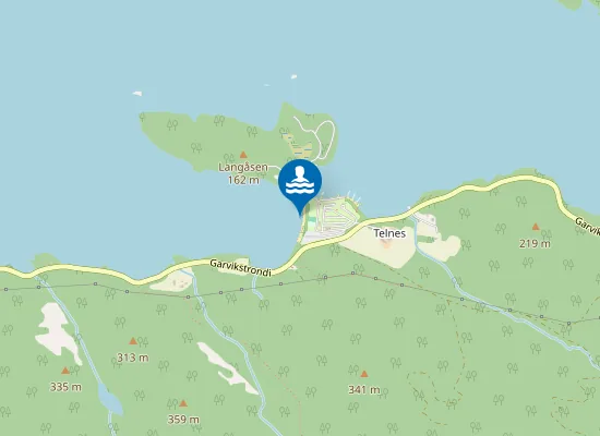 Map of Telnessanden