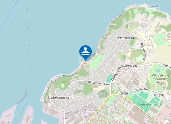 Map of Korsvika