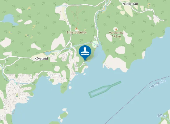Map of Lindestøstranda