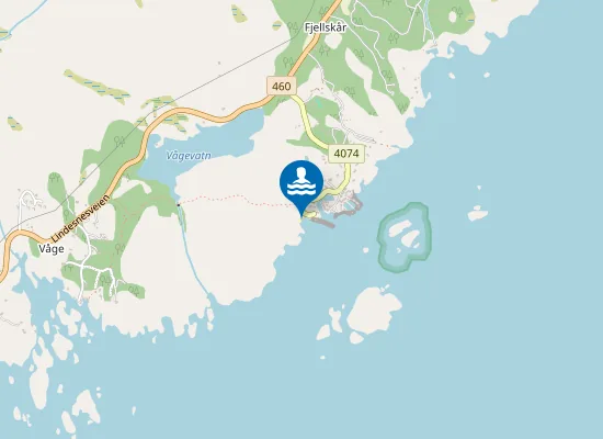 Map of Amaliesvik
