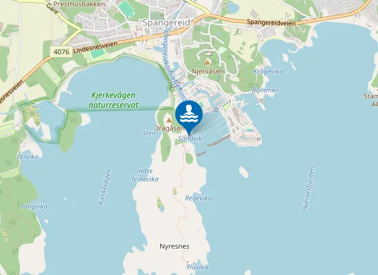 Map of Sandvikstranna