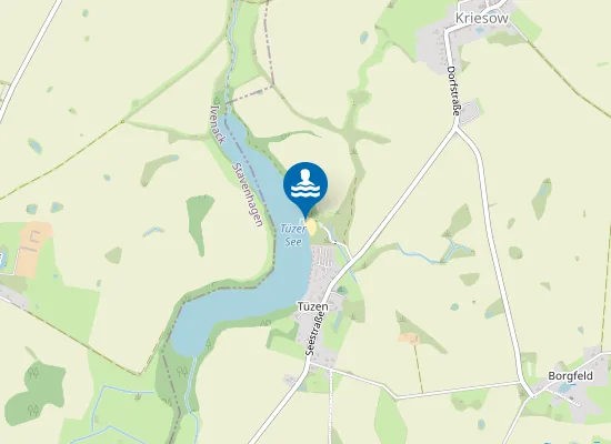 Map of TUEZER SEE TUEZEN