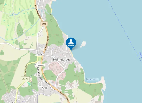 Map of Støperistranda