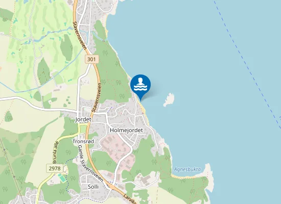Map of Jordestranda