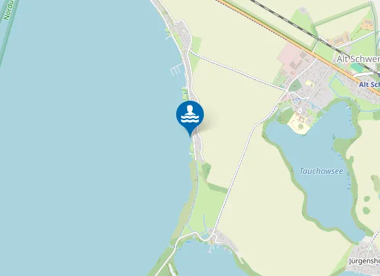 Map of PLAUER SEE ALT SCHWERIN