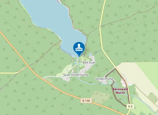 Map of PLAUER SEE BAD STUER