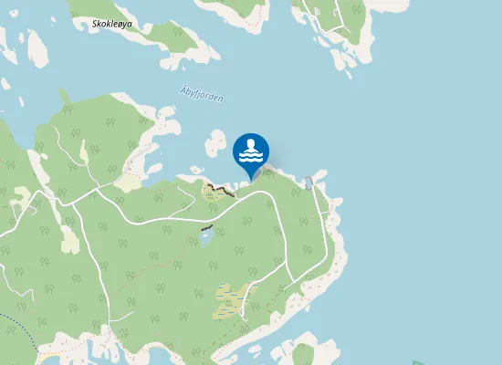 Map of Elvikstranden