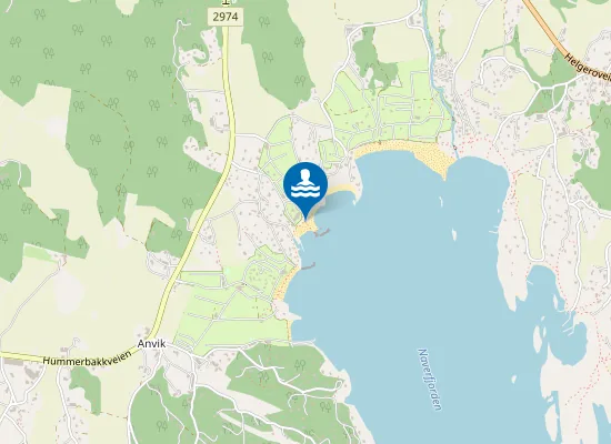 Map of Lydhusstranda
