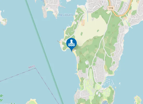 Map of Engholmstranda