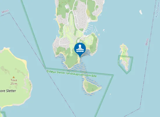 Map of Danmarkstranda