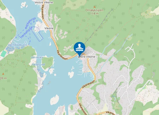 Map of Andersenslippen