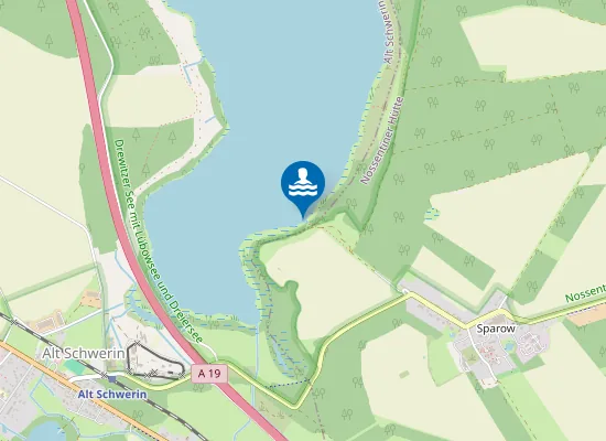 Map of DREWITZER SEE SPAROW