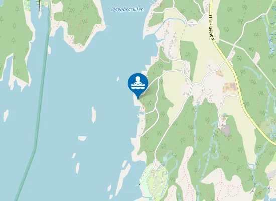 Map of Humlekjærstranda