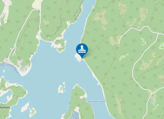 Map of Letterødtangen